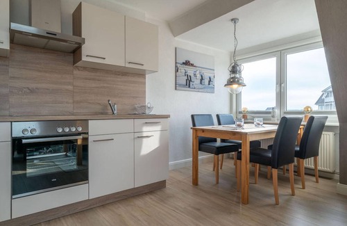 St. Peter-Ording Apartment | Sea view 9 - Apartment house Deichbude am Strand - 1a location to the main beach