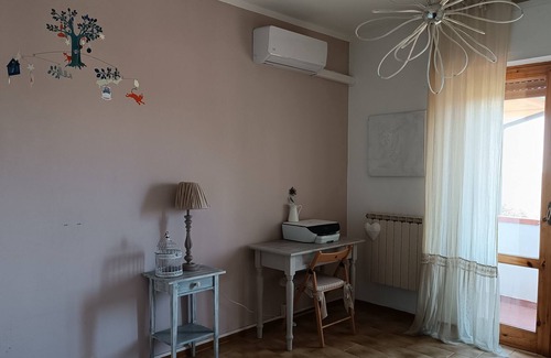 Nibbiaia Apartment | Sea view, apartment in the Tuscan hills ideal for families.