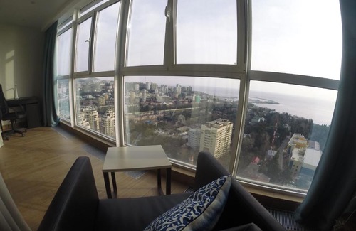 Sochi City Centre Apartment | Sea View Apartment on the 24 Floor
