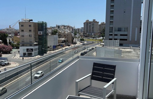 Larnaca Apartment | Sea view apartment with WiFi, AC in amazing location in Larnaca