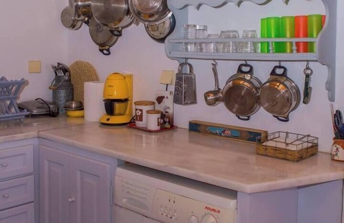Grikos Apartment | Sea View Patmos 2 Bd Flat with Balcony