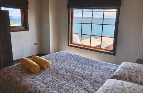 Ancud House | Sea view Room 1 on Danielas Home, shared bathroom