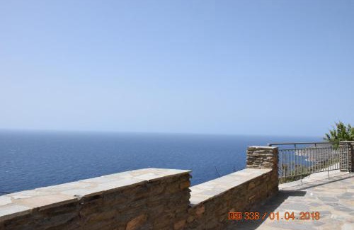 Megas Yialos-Nites House | Sea View Stone Residence