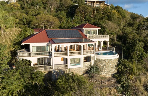 Estate Chocolate Hole and Great Cruz Bay Villa | Sea View Terrace, Stunning Views, pool, private, quiet and convenient location!