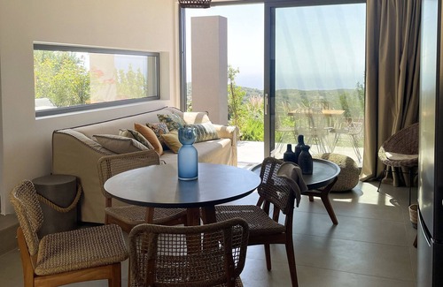 Pylos-Nestoras Villa | Sea View Villa with Private Jacuzzi in Foinikounta - Villa Terra - Dimeli Villas