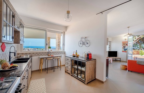 Polignano a Mare Villa | Sea view villa, 3 km from sea and town, private pool, playground