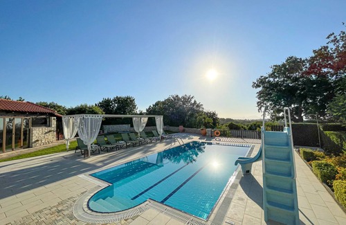 Atsipópoulon Villa | Sea views, full privacy, 6.5km to sandy beach, playground!