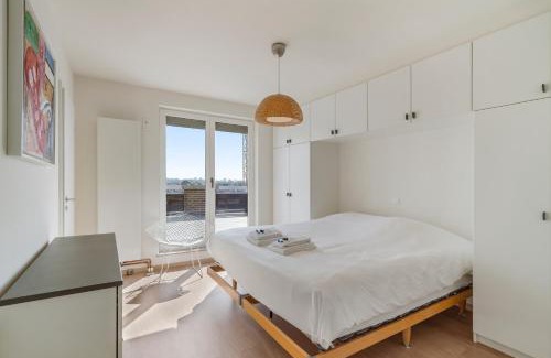 Sint-Idesbald Apartment | Seabald Ongelofelijke Penthouse met dakterras