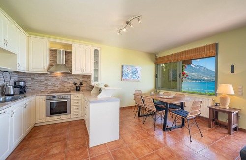 Karavados Villa | Seafront luxurious 3-bedroom villa with private swimming pool.