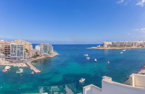 St. Julian's Apartment | Seafront Triplex Penthouse Exclusive Luxury Design