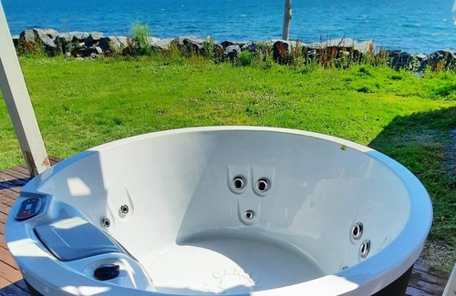 Eastern Passage Apartment | Seafront, year-round hot tub, 1-bedroom Studio