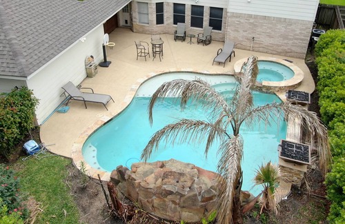 El Lago House | ☀️ SEAHOUSE ☀️ HeatedPool, FirePits&Jacuzzi | Slps25