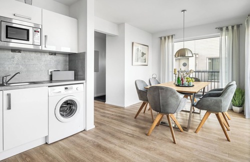 Olpenitz Apartment | Seapearl- Hafenblick, Terrasse, Bad mit Infrarotsauna und Whirlwanne