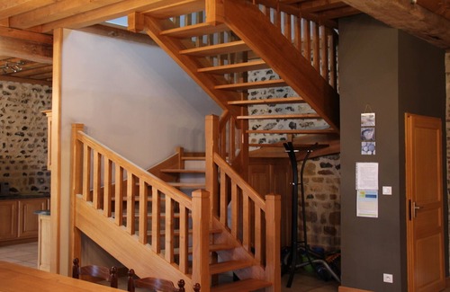 Saint-Aubin-sur-Mer House | Seaside 17th century barn 12 pers