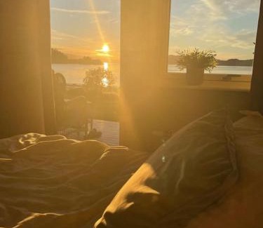 Buvika House | seaside house with stunning sunsets & sun all day Near Trondheim