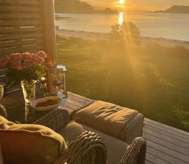 Buvika House | seaside house with stunning sunsets & sun all day Near Trondheim