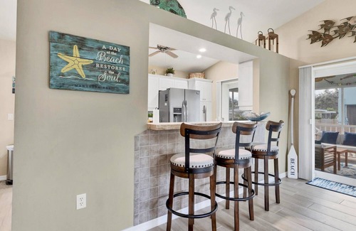 Englewood House | Seaside Sanctuary, coastal home, private beach access and golf cart pick up to restaurants
