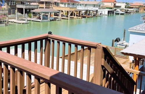 Port Isabel House | Seaside Serenity Waterfront Cottage with Boatlift and Elevator