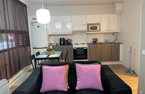 Vantaa City Centre Apartment | Seat back, relaxed and enjoy the fun