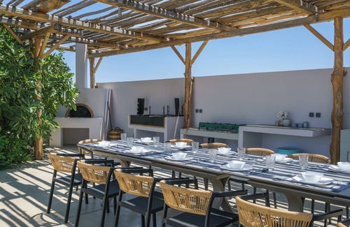 Xiro Chorio Villa | Seaview Villa w/Private Pool, BBQ,1,5km from beach with breathtaking views