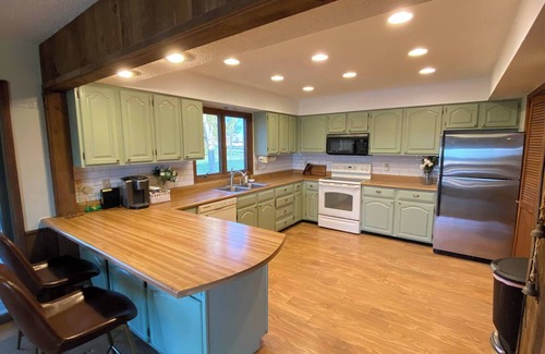 Ashville Other | Secluded 3BR Escape w/Pool + Pond | Near Columbus