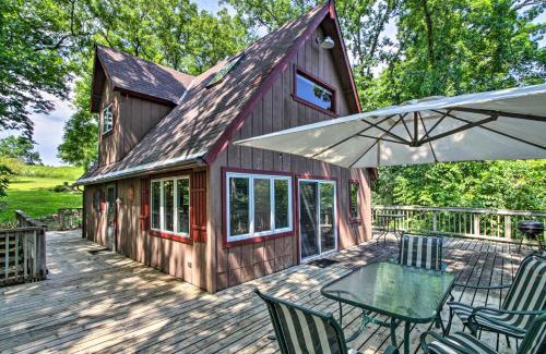 Wauzeka House | Secluded A-Frame Hideaway with Wraparound Deck!