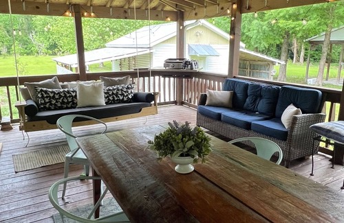 Burgaw Cabin | Secluded cabin on 30+acres w/trails, 4hole golf, river access, pond,dog friendly