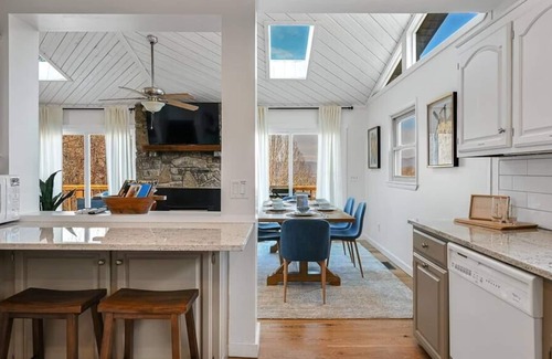 Canton House | Secluded Cabin with Mountain Views & Hot Tub