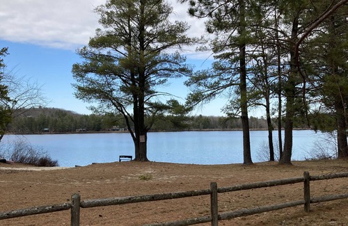 Brownfield Cabin | Secluded Country Cabin with semi-private Beach on Private Lake.