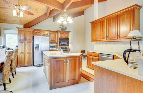Siler City House | Secluded Countryside Home w/Deck in Siler City