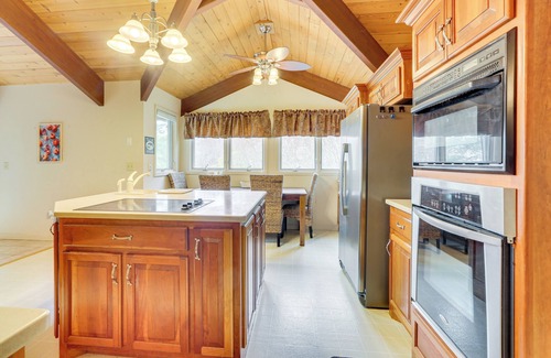 Siler City House | Secluded Countryside Home w/Deck in Siler City