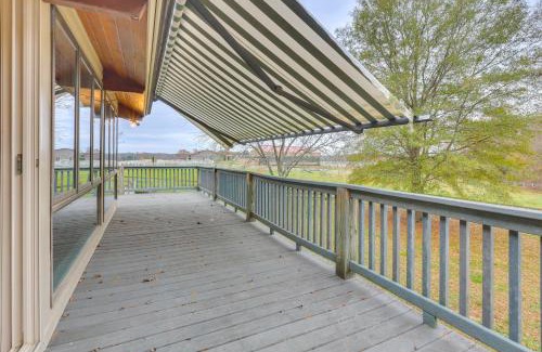 Siler City House | Secluded Countryside Home with Deck in Siler City