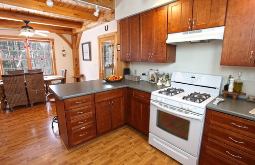Whitingham House | Secluded, Cozy Cabin on 10 Acres of Woods ~16 mi to Slopes & Pet Friendly!