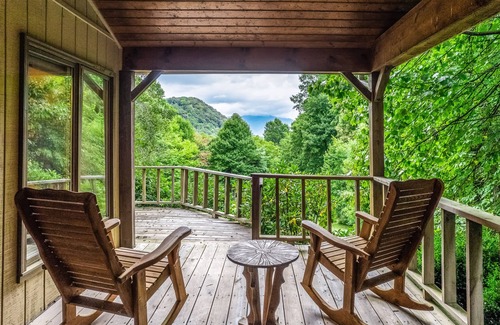 Waynesville House | Secluded Dog-Friendly Home w/Wrap-Around Deck, Fast WiFi, Deck, Gas Grill