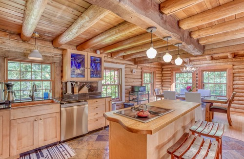 Neskowin Cabin | Secluded Haven with Hot Tub, Large Deck, Private Creek, 6 Minutes to Beach!