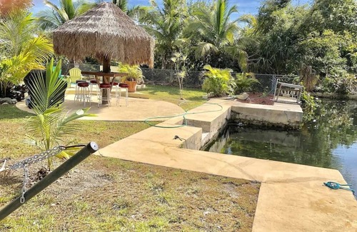 Big Pine Key House | Secluded Hideaway with private pool and canal