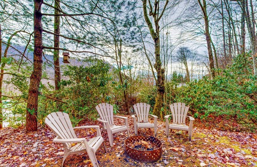 Cataloochee Ranch House | Secluded Home In Maggie Valley, NC with Full Kitchen, Fireplace and Wifi