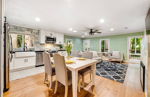 Freestone House | Secluded home with hot tub, washer/dryer, WiFi - near wineries, beach