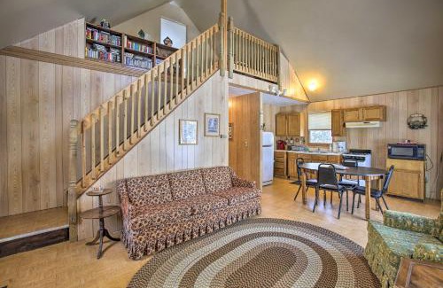Irons House | Secluded Irons Cabin with 5-Acre Yard, Deck, Grill!
