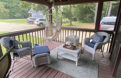 Moultonborough House | Secluded lake house with water access at public beach just 400 steps away