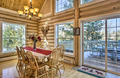 Red Feather Lakes House | Secluded Log Cabin with Game Room and Forest Views