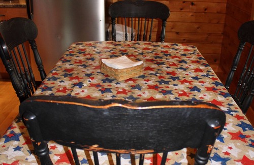 Brookville Cabin | Secluded Log Cabin getaway, with hot tub, and a beautiful view.