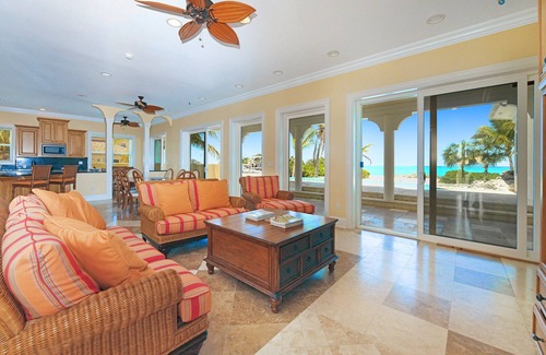 Sandy Point Villa | Secluded Luxury Beachfront Villa - Pristine Beach & Private Pool