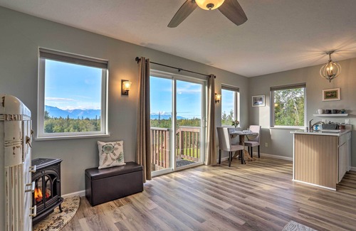 Buffalo Soapstone Cottage | Secluded Palmer Home w/Mountain Views!