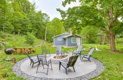 Suttons Bay House | Secluded Suttons Bay Retreat with Fire Pit!