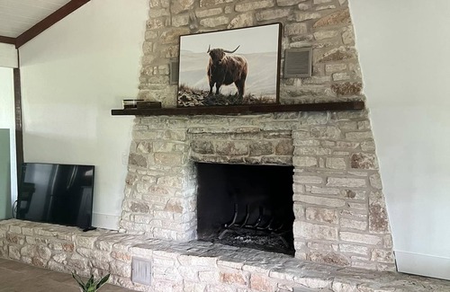 La Grange Other | Secluded Texas oasis on 82 acres, our rustic retreat offers a private pond