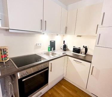 Europaviertel Apartment | Seductive 1-Room Apt, Centre of Stuttgart