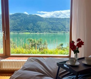 Bodensdorf Apartment | Seeblick mit Charme in der Villa Hirschfisch