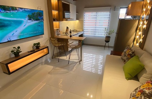 Santa Fe Apartment | SELECT Medellin-303-1-bedroom apartment with AC and WiFi- Near El Poblado