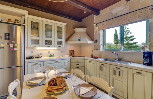 Gerani Villa | SELENE, stone villa in Gerani Platanias Crete.